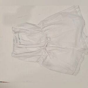 Seafolly, coverup, white gauze, “crinkle playsuit”